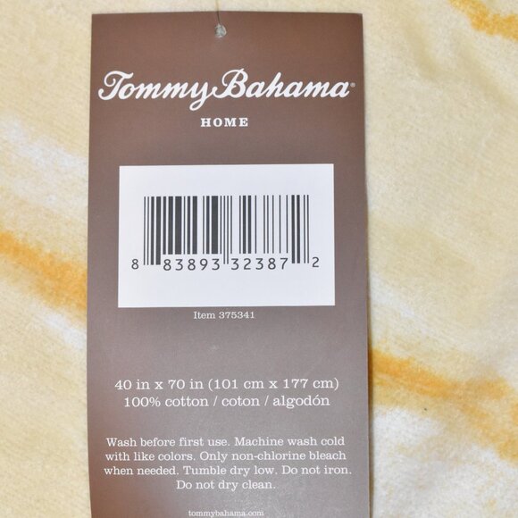 Beach Towel - Tommy Bahama - New - 40'' X 70'' - tag on - Picture 4 of 4